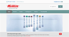 Desktop Screenshot of hettich.dk